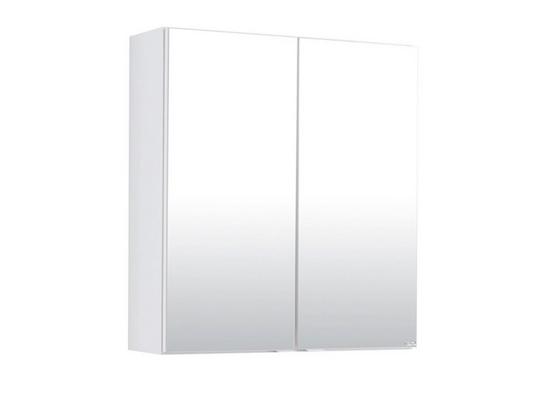Spiegelschrank Blanco 60 cm Weiß - Weiß, MODERN, Glas/Holzwerkstoff (60/69/20cm) Spiegelschrank Blanco 60 cm Weiß - Weiß, MODERN, Glas/Holzwerkstoff (60/69/20cm)