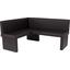 Sitzbank Passau *ph* - Schwarz, KONVENTIONELL, Textil (120/50/52cm) Sitzbank Passau *ph* - Schwarz, KONVENTIONELL, Textil (120/50/52cm)