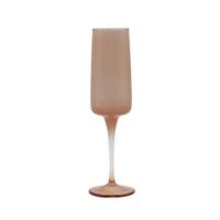 Pohár na sekt 190ml - mokka, Modern, sklo (6,2/21,7cm) - Mömax