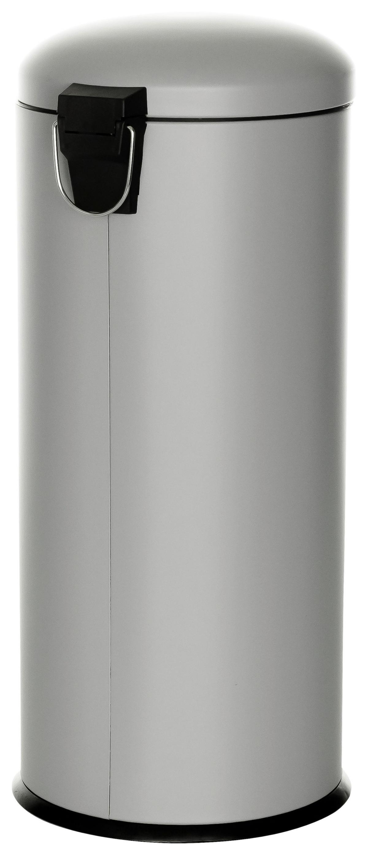 Abfallsammler Clean Viii - Schwarz/Grau, Basics, Kunststoff/Metall (30/69/30cm) - MID.YOU