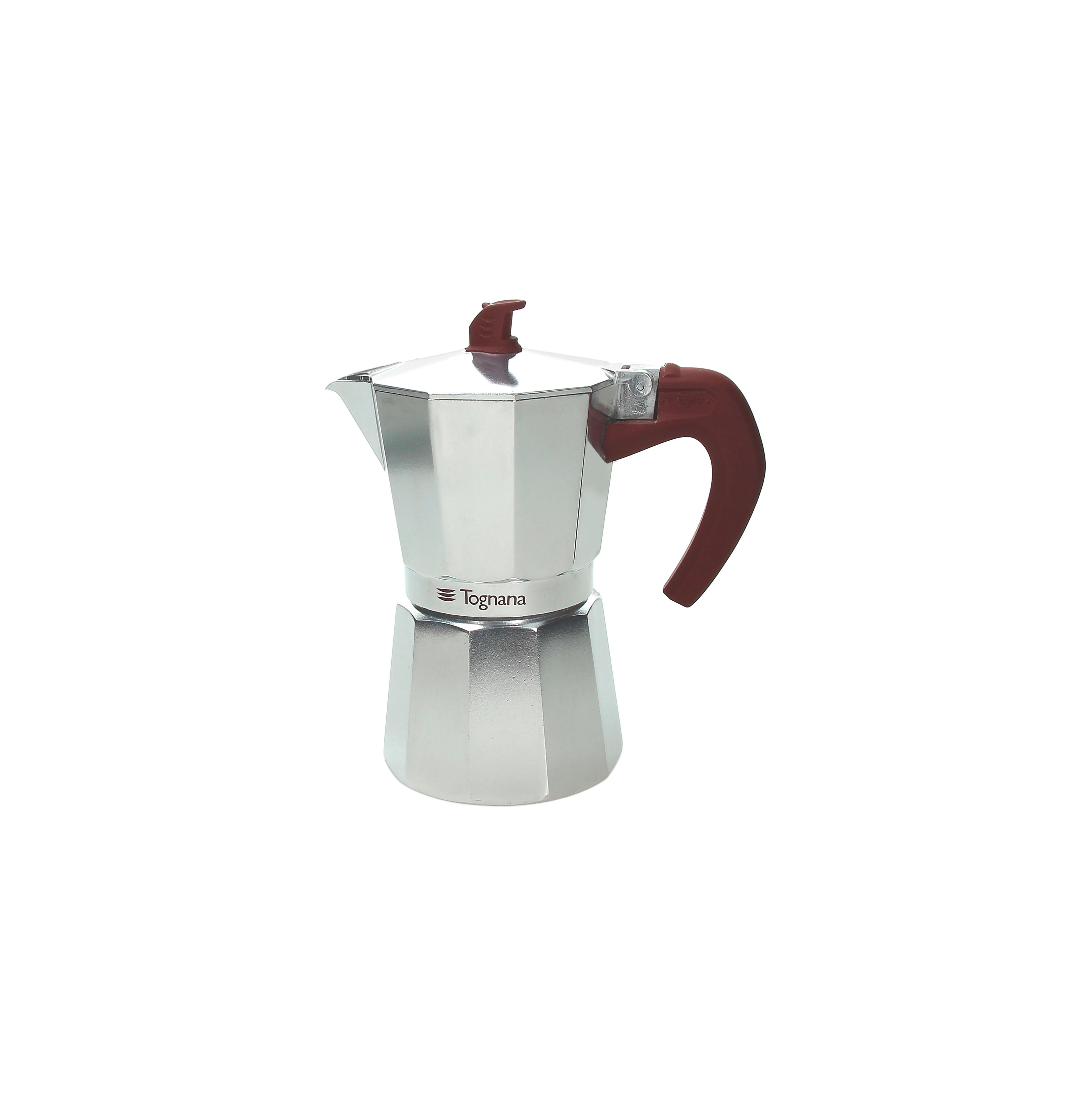 Espressokocher Grancucina - Grau, Basics, Metall (13/20/12cm) - Tognana