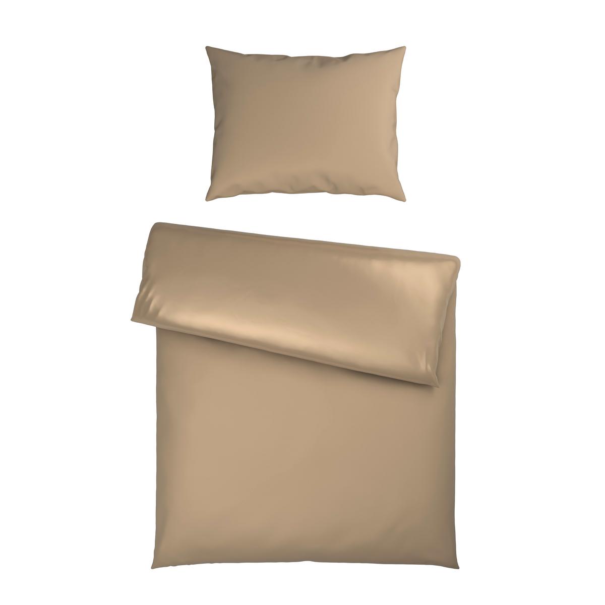 POVLEČENÍ XENIA UNI - béžová, Moderní, textil (140/200cm) - Premium Living