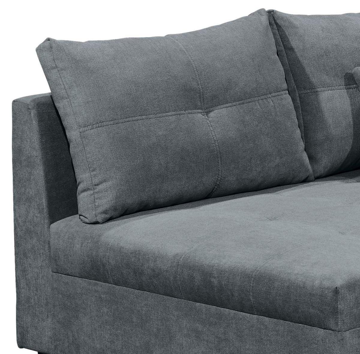 Sedacia súprava Lea antracit - antracitová, Basics, kompozitné drevo/textil (176/248cm) - MID.YOU