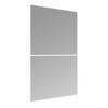 Fliegengitter Fenster 120x220 cm Weiß - Weiß, Basics, Metall (120/220cm)