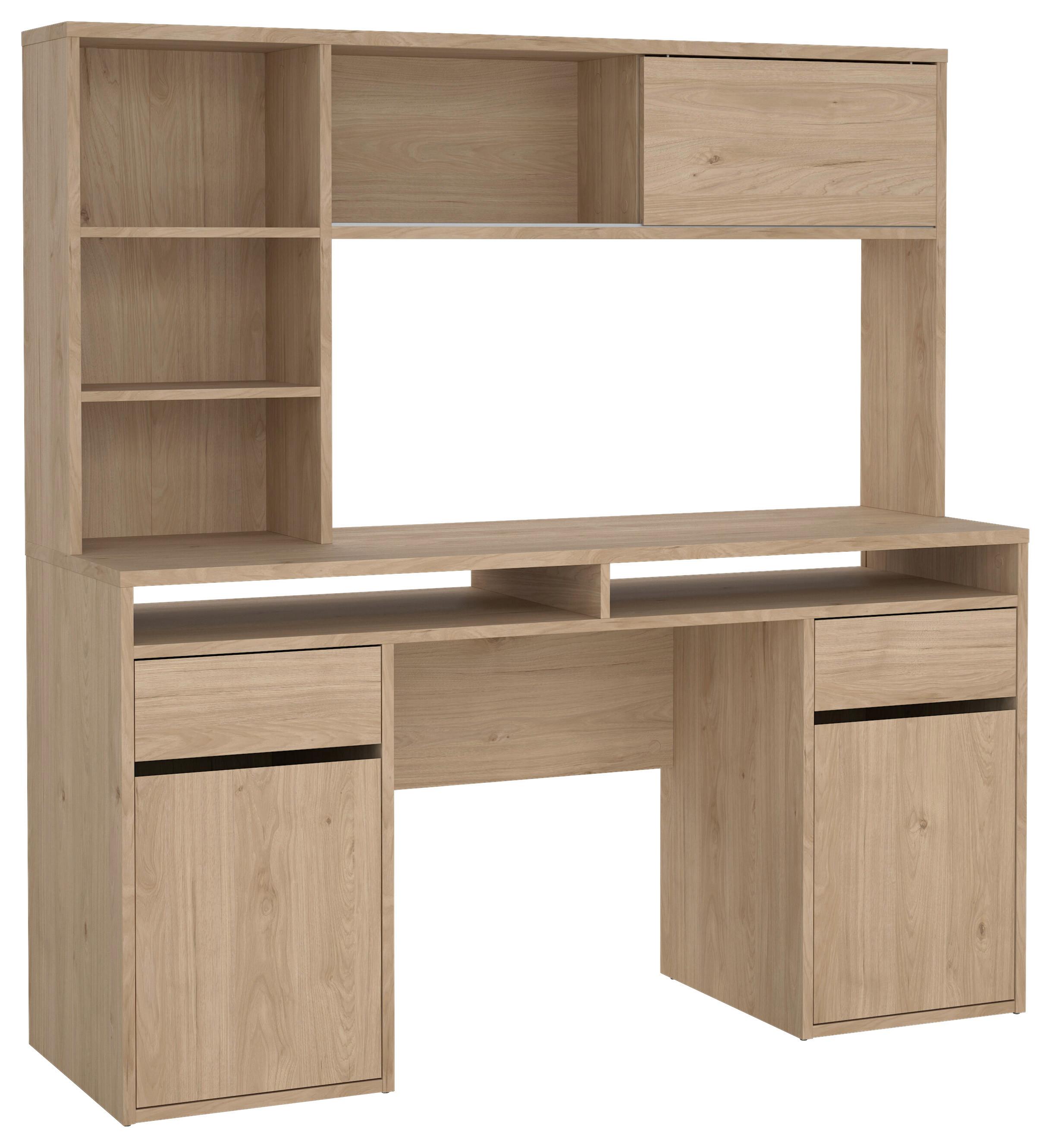 Schreibtisch Function Plus Eichefarben, L: 149 cm