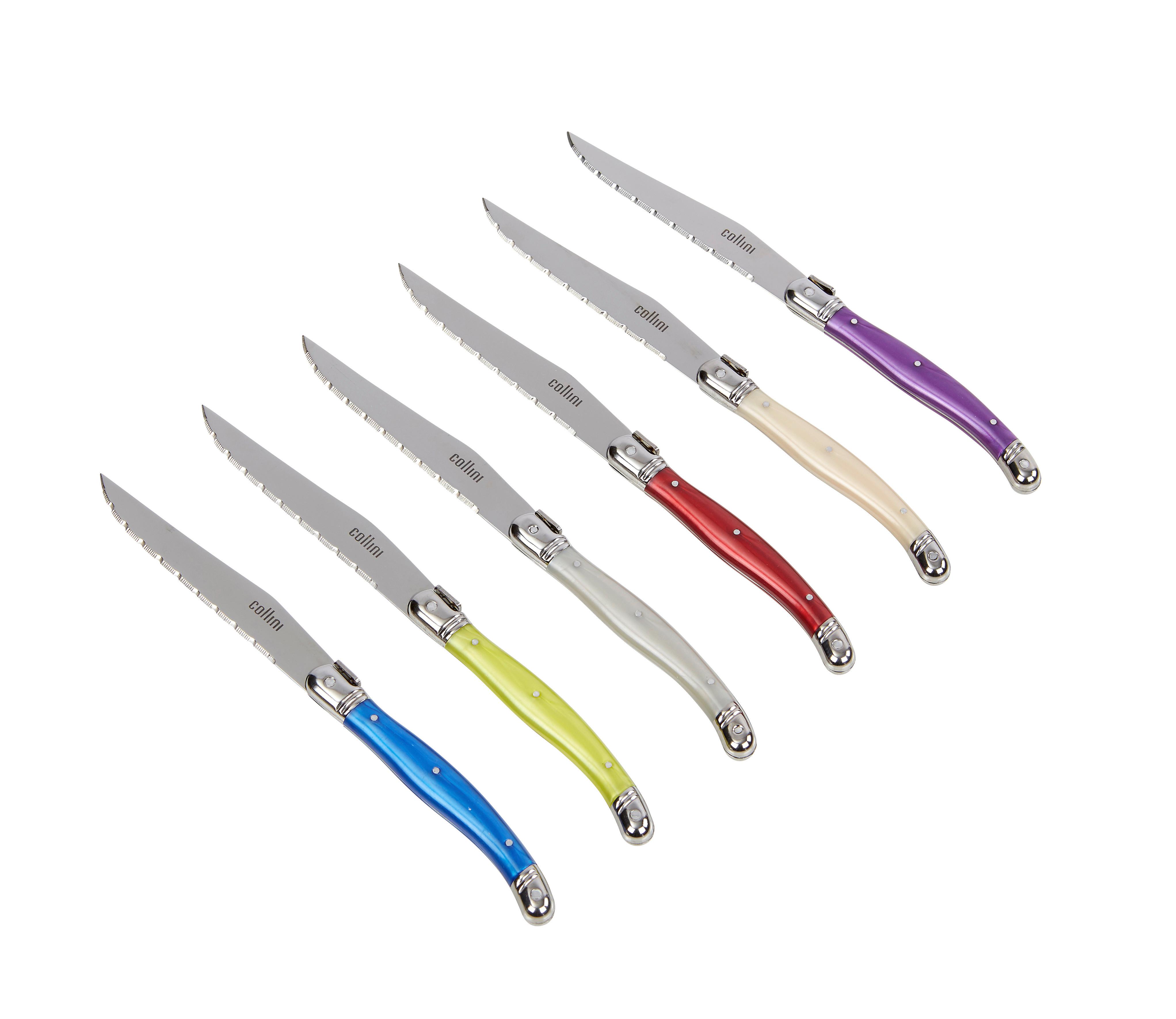 Steakmesserset Collini 6-Teilig Edelstahl - KONVENTIONELL, Metall (23cm) - Collini