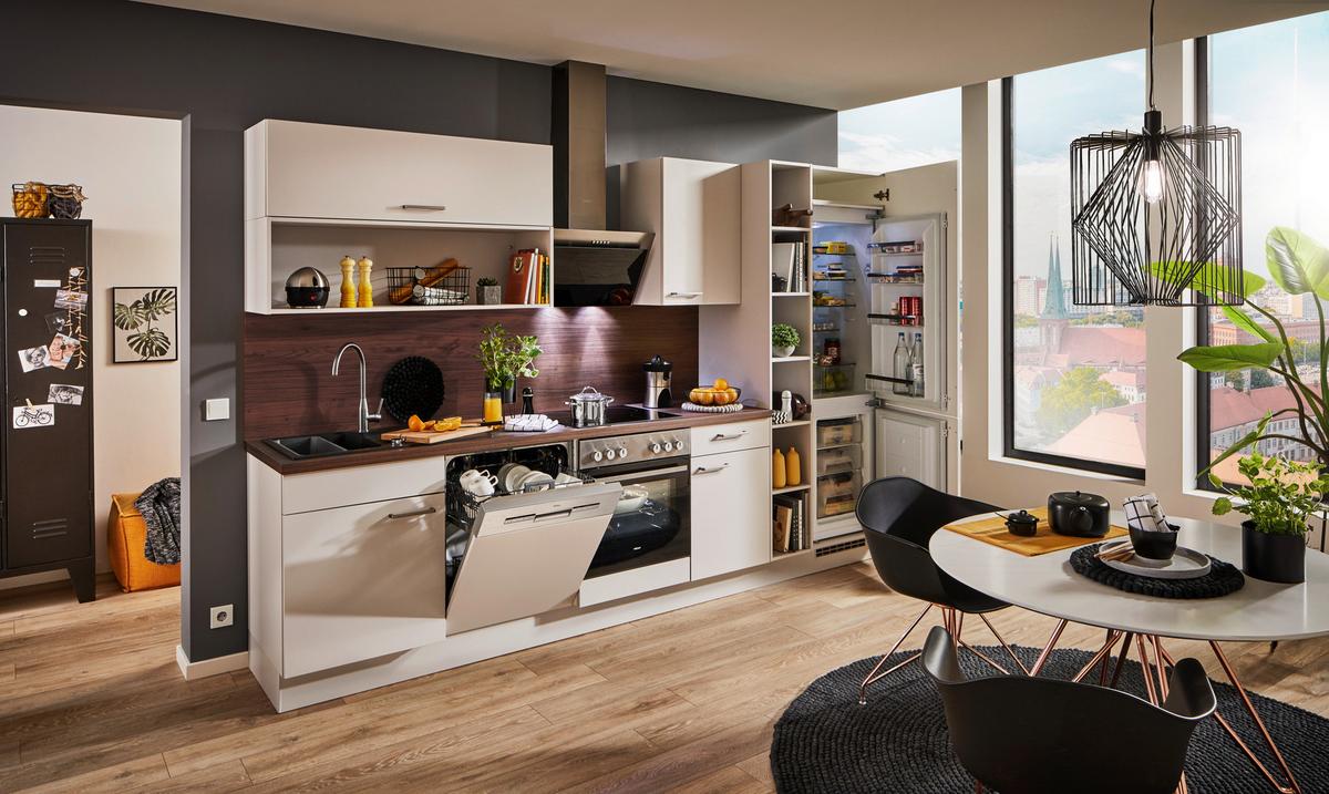 Einbauküche Las Vegas Frei Planbar Klassisch - MODERN, Holzwerkstoff - Vertico