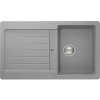 Spüle Austin Grau B: 86 cm - Grau, Design, Stein (86/21/50cm) - Respekta