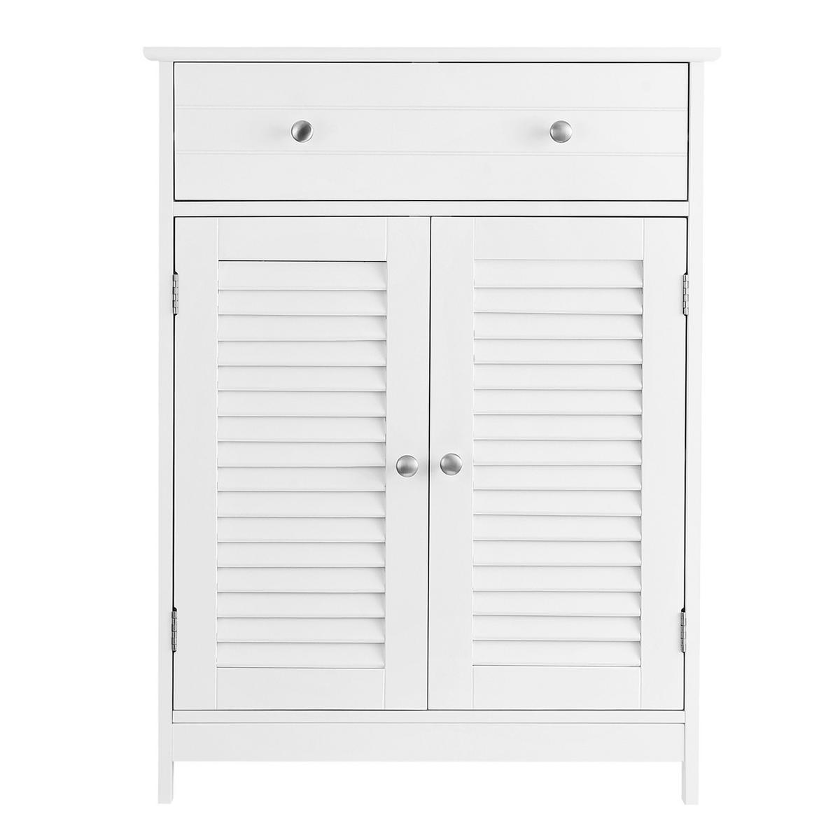 Midischrank Bbc51wt - Weiß, Trend, Holzwerkstoff (60/80/30cm) - MID.YOU