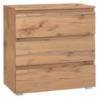 Komód Image-5 80/80 Cm - tölgyfa színű, Konventionell, faalapú anyag (80/80/45cm) - MID.YOU