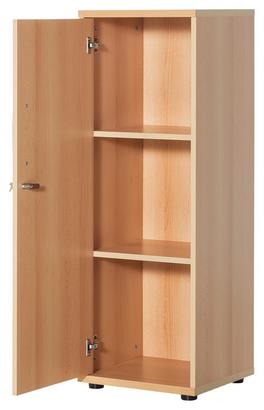 Aktenregal mit einer Drehtüre Aktenschrank in Buche Dekor