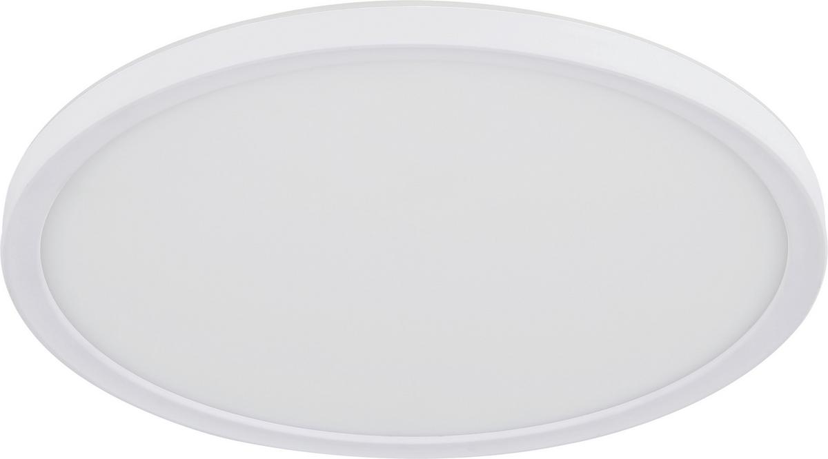 Led Mennyezeti Lámpa Niala - fehér, Modern, műanyag (29,4cm) - Luca Bessoni