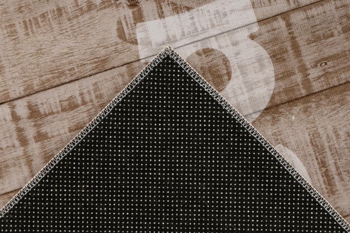 Flachwebteppich Beige, BxL: ca. 60x180 cm - Beige, Basics, Textil (60/180cm) - Kayoom