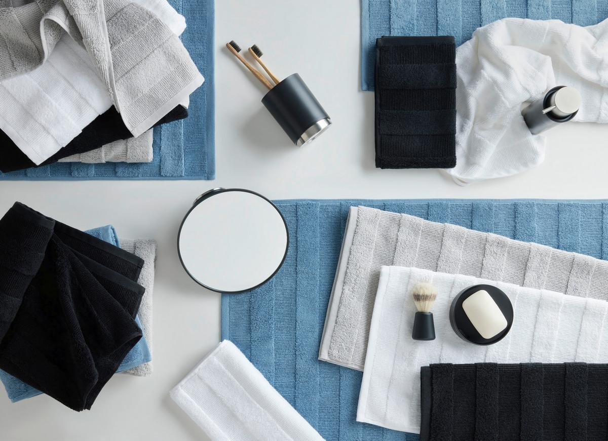 RUČNÍK PRO HOSTY Chris, 30/50cm, bílá - bílá, textil (30/50cm) - Premium Living