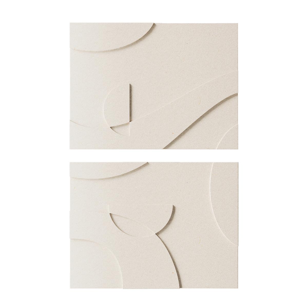 Akustický panel MILLA - béžová, textil (60/90cm) - Mömax