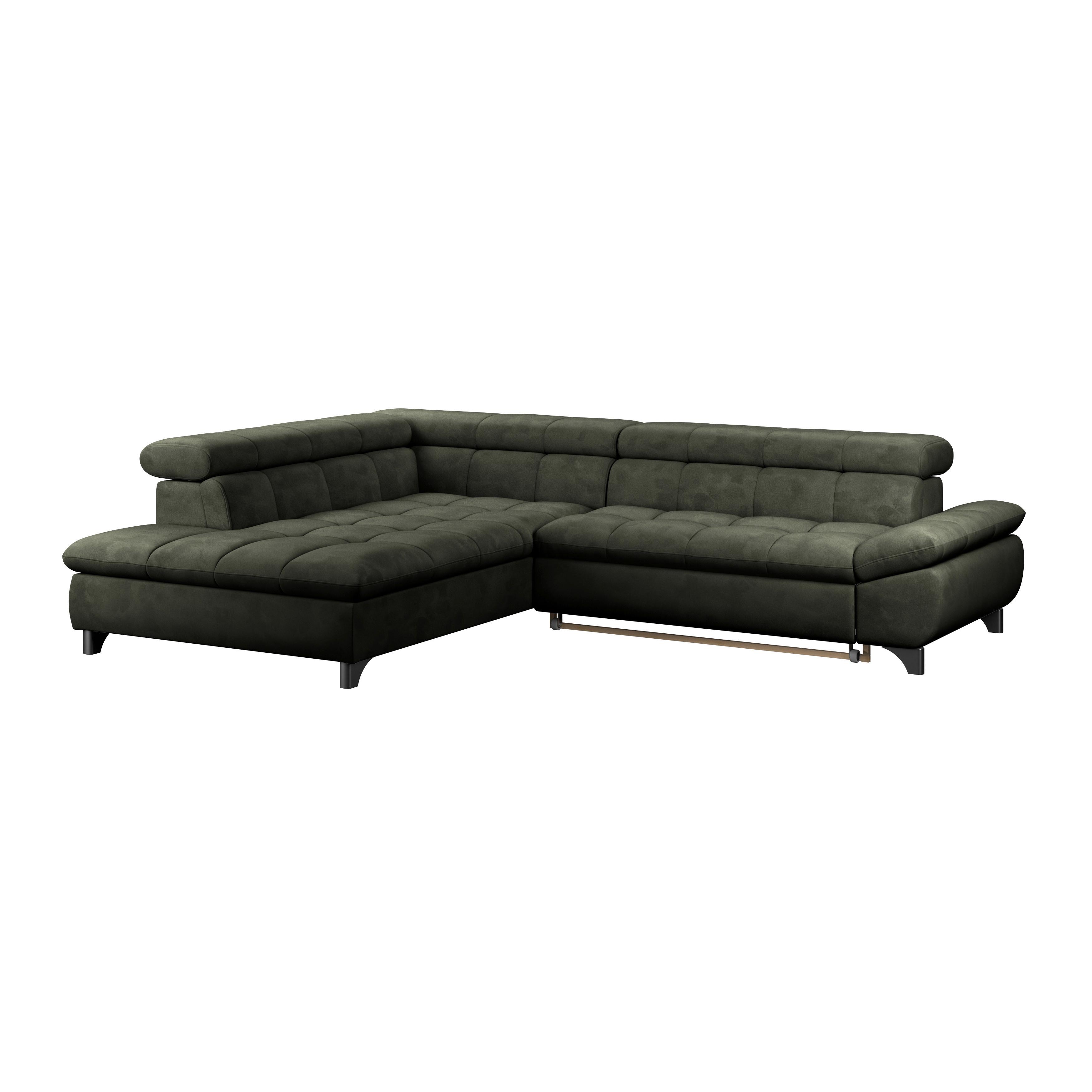 Ecksofa Gemini Waldgrün, B: 234cm