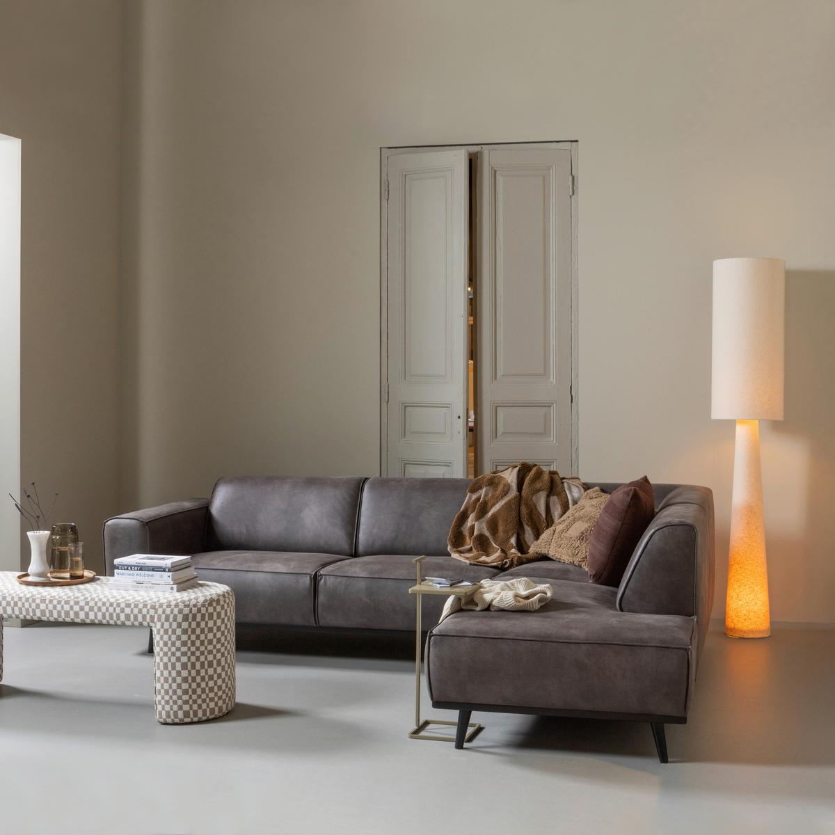 Beistelltisch Toste Sandfarben B: 22 cm - Sandfarben, Design, Metall (22/22/64cm) - Livetastic