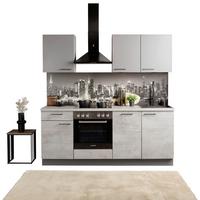 KÜCHENBLOCK BASE / WIN - Design, Holzwerkstoff (205cm) - Express-Kuechen