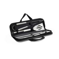 grilovací náradí BBQ - černá/barvy stříbra, Moderní, kov (40cm) - Modern Living