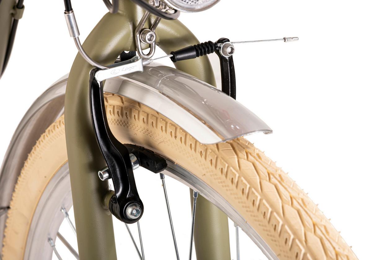 Citybike Dacapo Damenrad 28 Zoll, Grün - Grün, Basics, Metall (25/140/60cm)