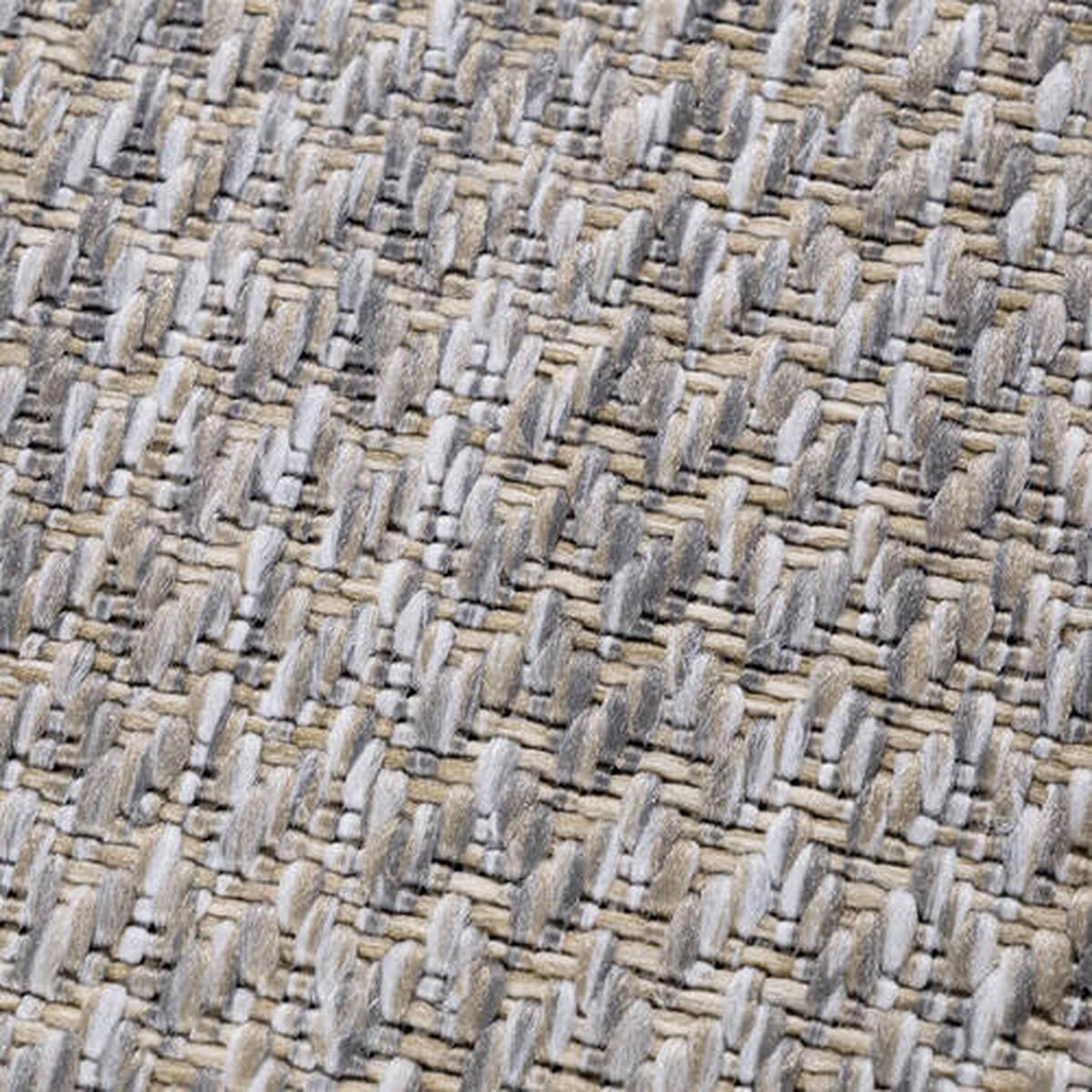 Outdoorteppich Zagora - Beige/Rosa, Basics, Textil (120/170cm) - Novel