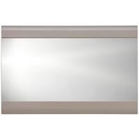 Garderobenspiegel Auris BxH: 120x78 cm teilverrahmt Grau - MODERN (120/78/2cm) - Luca Bessoni