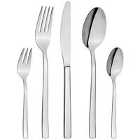 Besteckset 60-Teilig Barbara für 12 Personen - Edelstahlfarben, ROMANTIK / LANDHAUS, Metall - James Wood