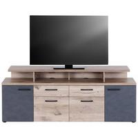 Phonotisch Comton cmnt241-M768 - Eichefarben/Dunkelgrau, MODERN, Holzwerkstoff/Kunststoff (169,3/67/41,4cm)