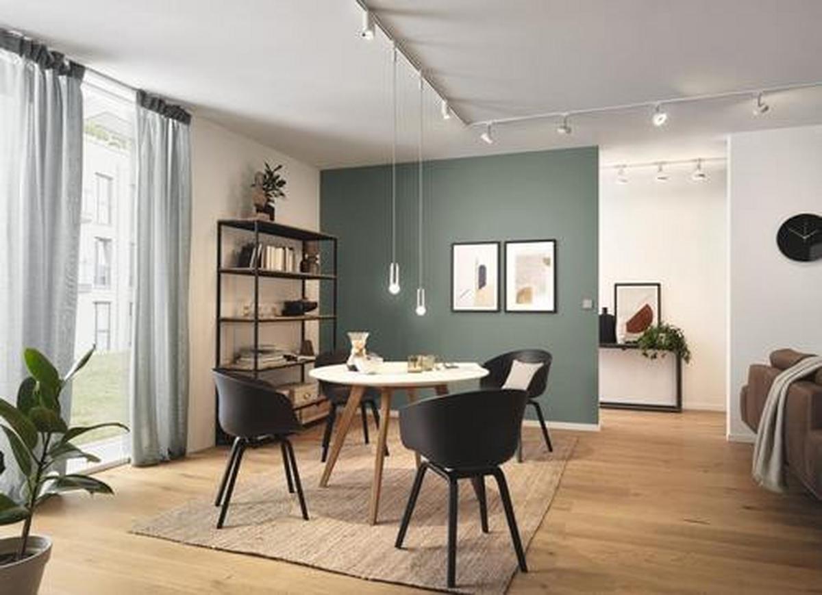 Schienensystem Urail 96904 in Schwarz L: 100 cm - Schwarz, Design, Metall (100cm) - Paulmann