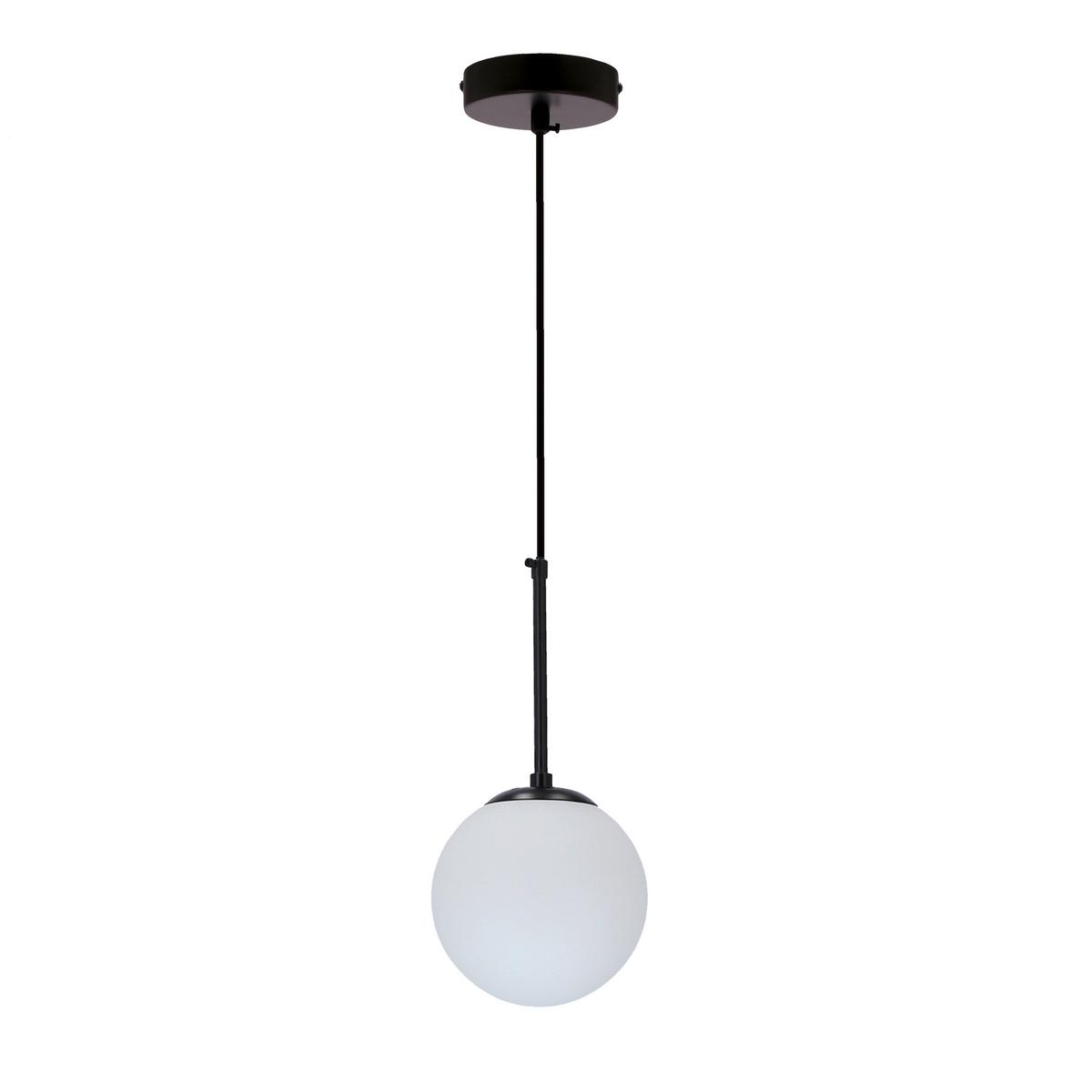 Hängeleuchte 31-09586 Pompei - Schwarz/Weiß, Basics, Metall (15/15cm)