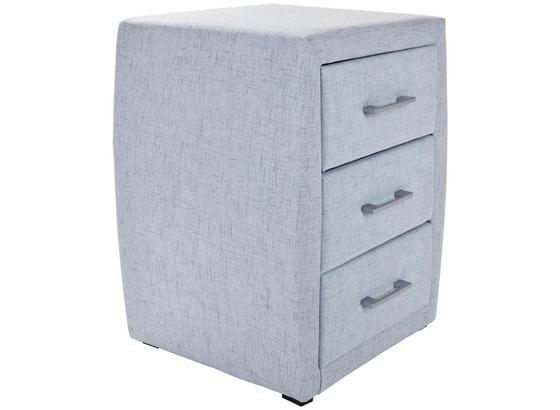 Nachtkästchen Allegra Pastellblau - Pastellblau/Schwarz, KONVENTIONELL, Holzwerkstoff/Kunststoff (52/66/46cm) Nachtkästchen Allegra Pastellblau - Pastellblau/Schwarz, KONVENTIONELL, Holzwerkstoff/Kunststoff (52/66/46cm)