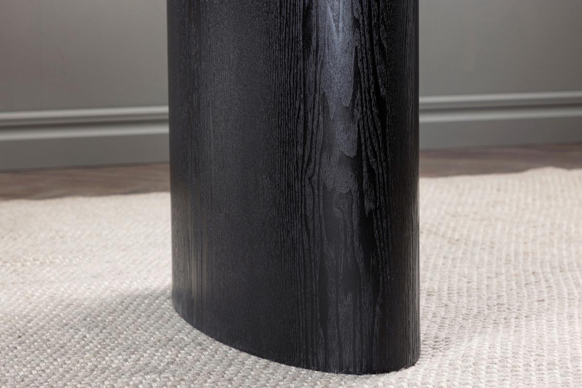 Esstisch Isolde - Schwarz, Design, Holzwerkstoff (180/90/75cm) - Livetastic