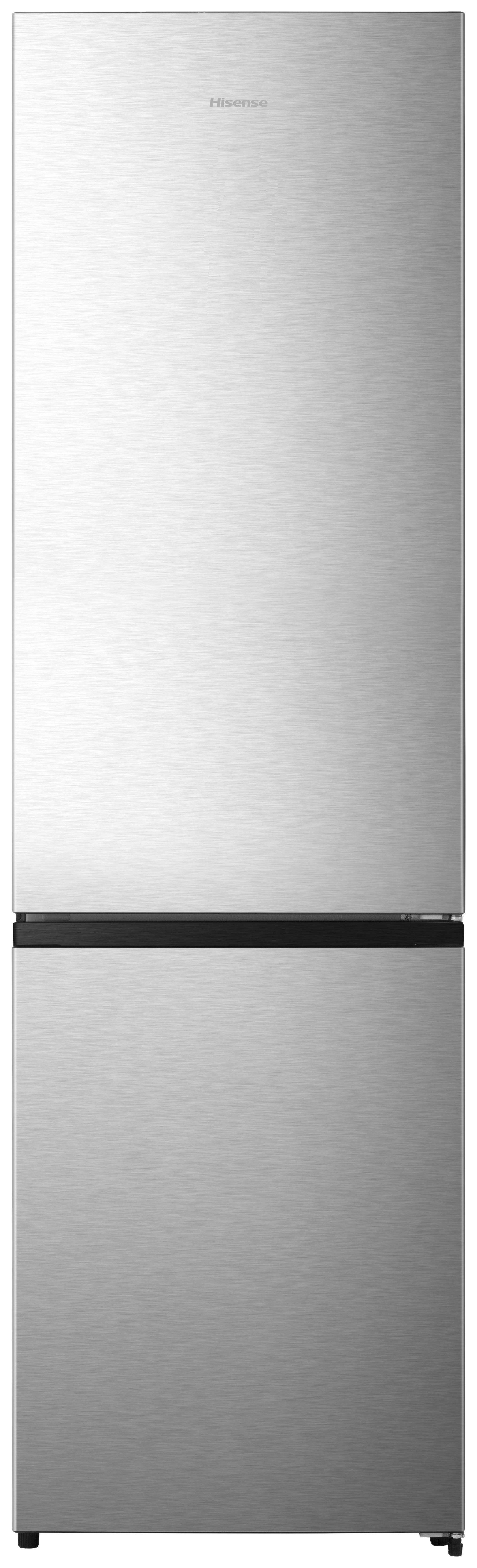 Kühl-Gefrier-Kombination Rb440n4aca - Edelstahlfarben, Basics, Glas/Kunststoff (59,5/201,7/57,9cm) - Hisense