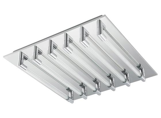LED-Deckenleuchte Velarde - Klar/Chromfarben, MODERN, Glas/Metall (47/47/7,5cm) LED-Deckenleuchte Velarde - Klar/Chromfarben, MODERN, Glas/Metall (47/47/7,5cm)