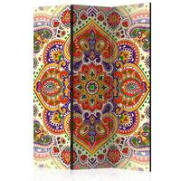 PARAVENT Multicolor B: 135 cm - Multicolor, Basics, Holz/Textil (135/172/3cm) - artgeist