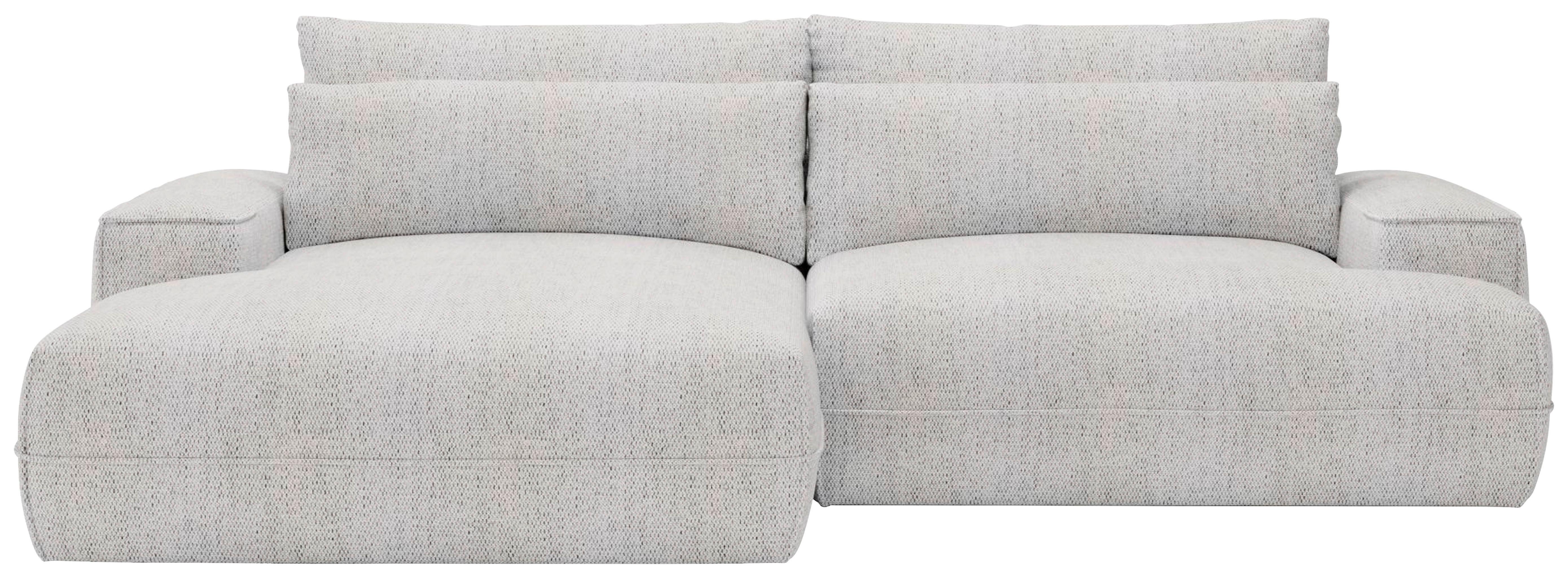 Ecksofa Mit Schlaffunktion & Bettkasten Fresh Hellgrau