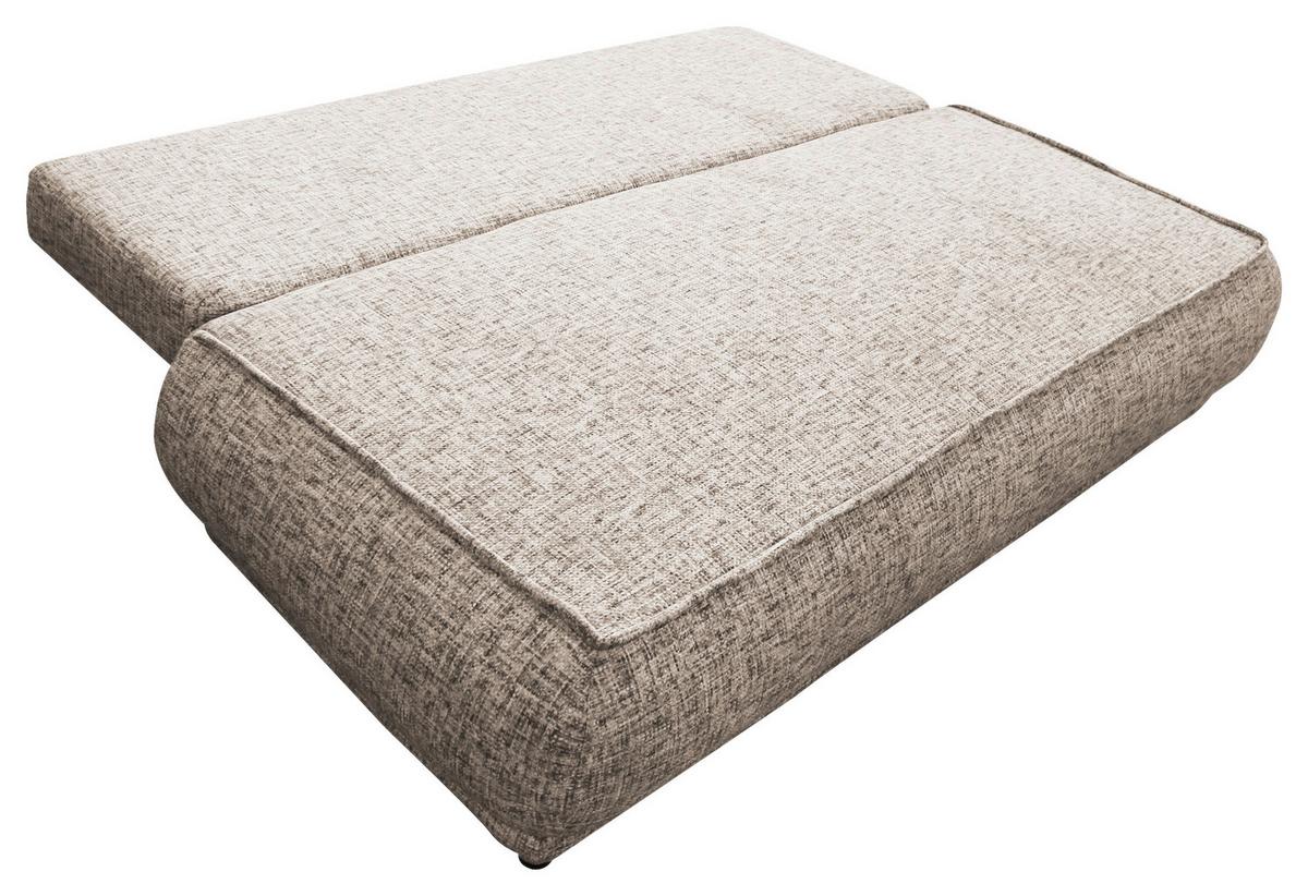 Schlafsofa Paros Hellbraun B: 214 Cm - Hellbraun/Beige, Design, Textil (214/96/105cm) - MID.YOU