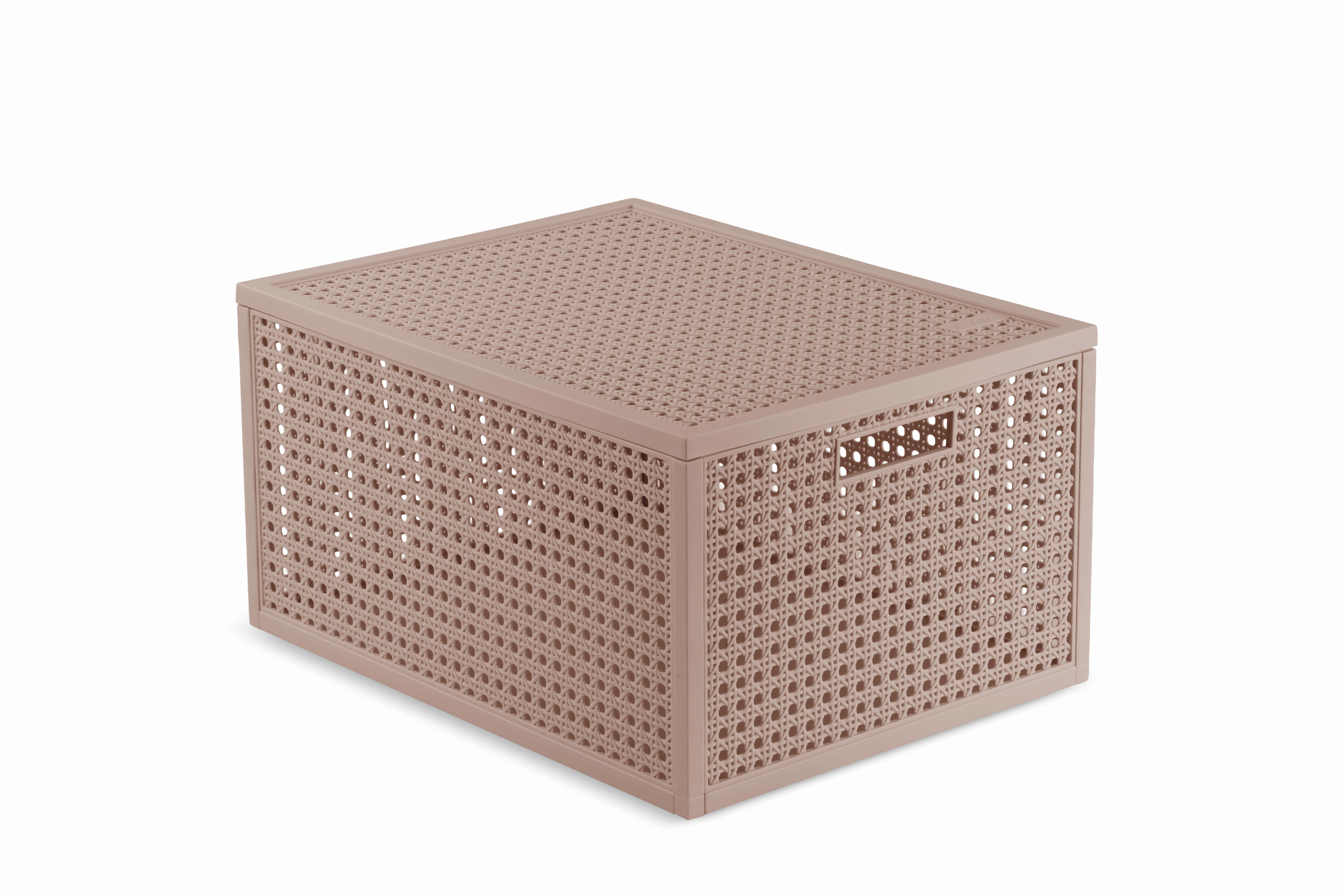 Úložný košík KAYA 20 L - magenta, Basics, plast (37.6/20.7/30cm) - Curver