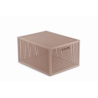 Košík na drobnosti KAYA 20 L - magenta, Basics, plast (37.6/20.7/30cm) - Curver