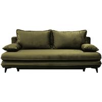 2-sitzer-sofa Mit Schlaffunktion Look B: 217 Cm - Dunkelgrün/Schwarz, Design, Textil (217/73/86/106cm) - MID.YOU