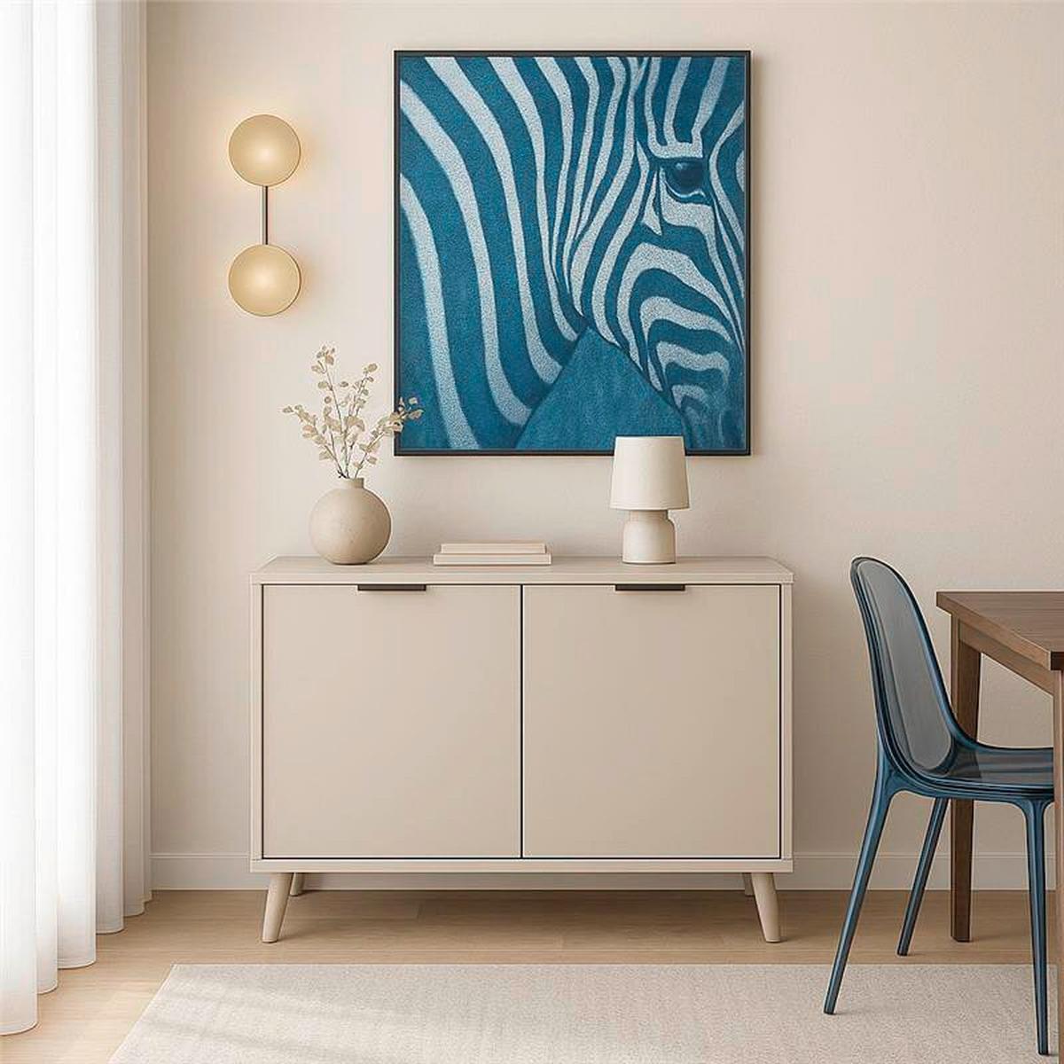 Komoda Nordic, š: 105 cm - čierna/kašmírová, Modern, kompozitné drevo/plast (104,5/73/39cm)