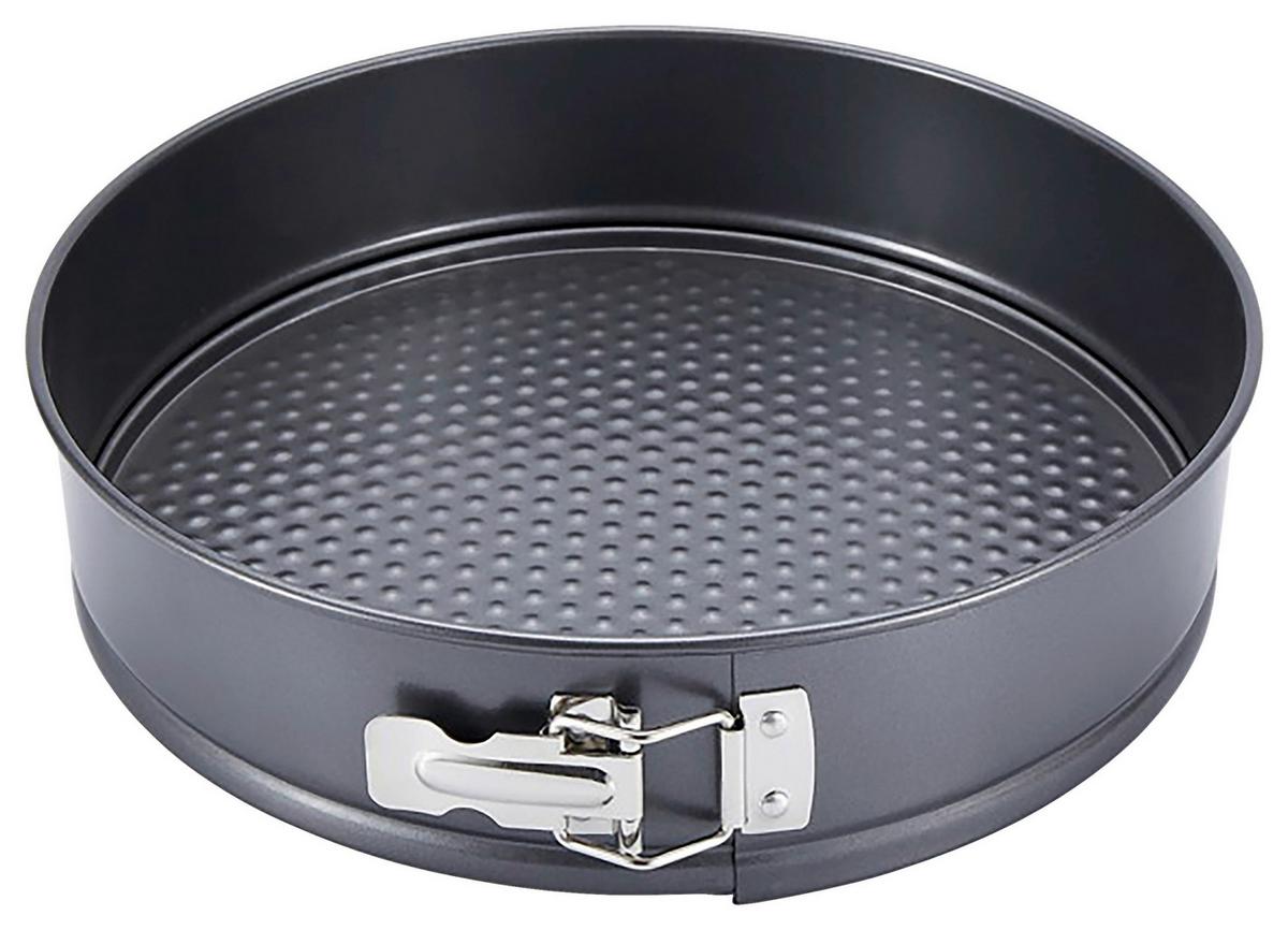 Forma s odnímatelným dnem P: 28 cm - šedá, Konvenční, kov (28/6,8cm) - Mömax