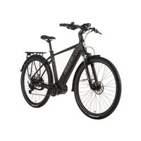 E-Trekkingbike 28'' Schwarz Matt - Schwarz, LIFESTYLE, Metall (180/70/100cm)