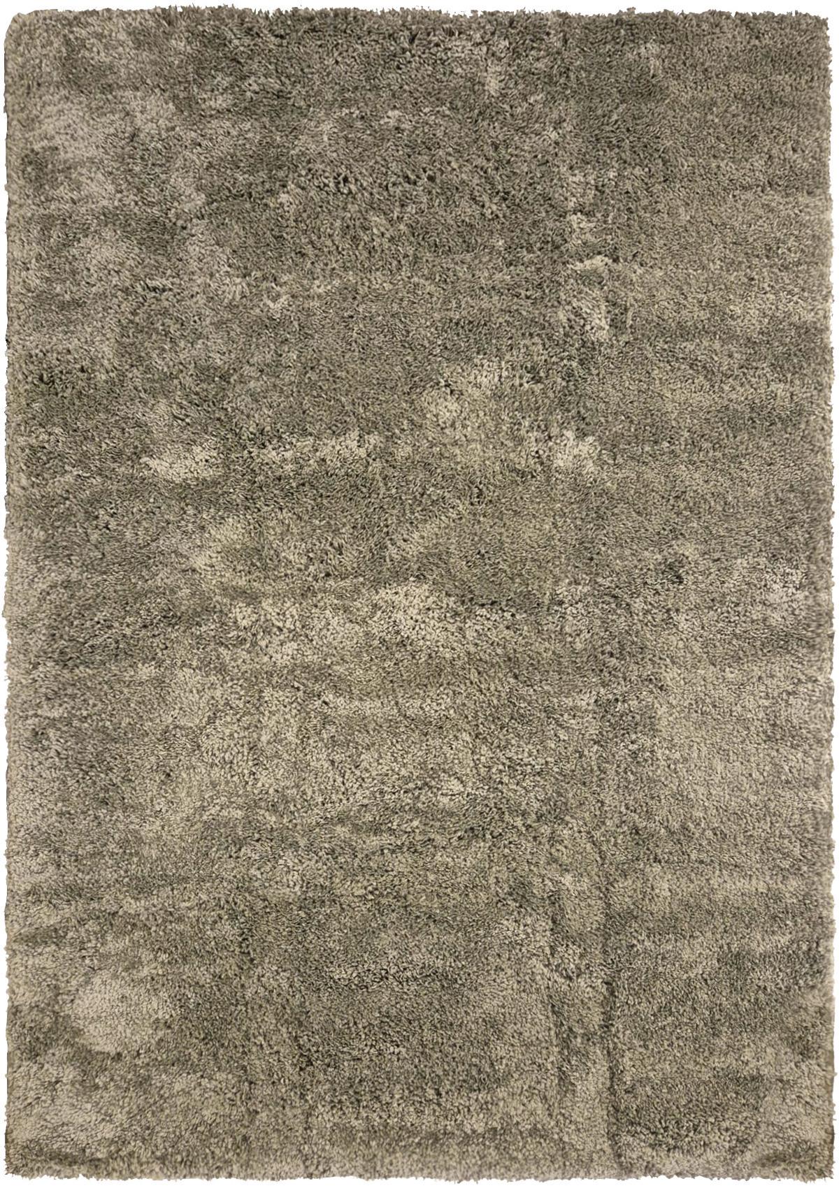 Hochflorteppich Olivia - Olivgrün, Basics, Textil (80/150cm) - Luca Bessoni