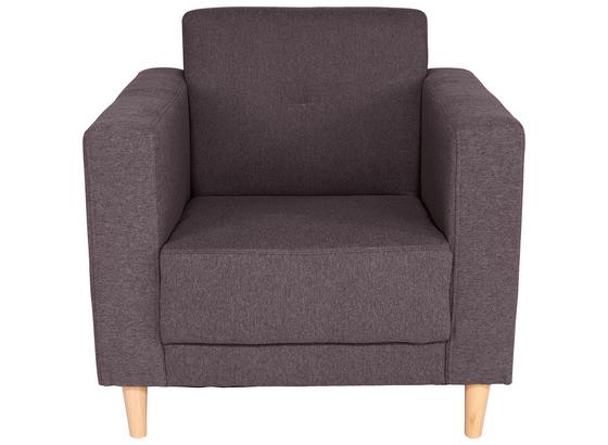 Tv Kreslo Geneve - antracitová, Moderný, textil (81/81/75cm) Tv Kreslo Geneve - antracitová, Moderný, textil (81/81/75cm)