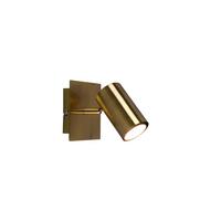 Strahler Spot Marley 1-Flammig verstellbar L: 12 cm - Messingfarben, Design, Metall (12,0/15,00/12,00cm) - Trio Leuchten
