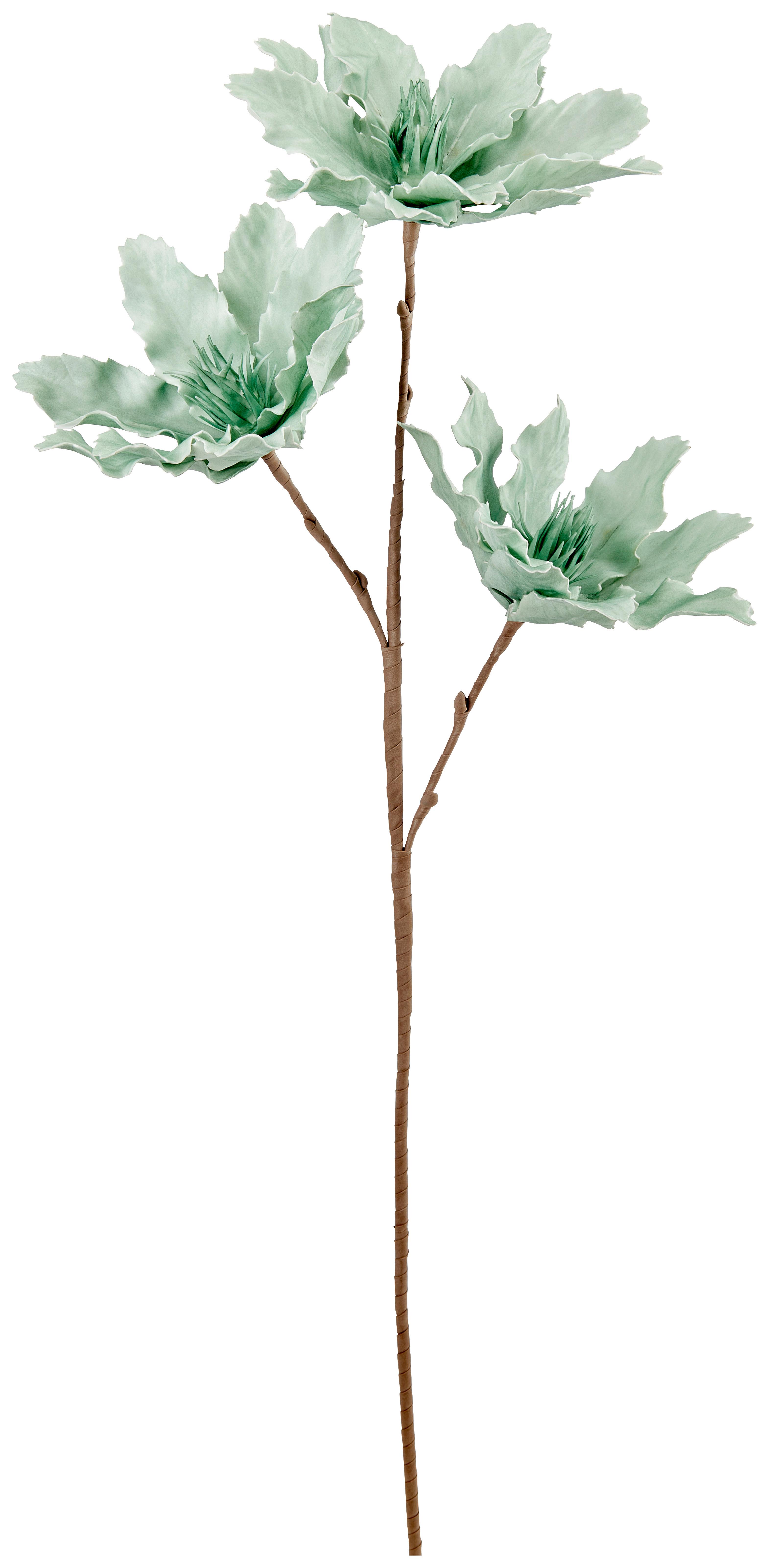 Kunstpflanze Blütenzweig Grün L: 104 cm, Heda