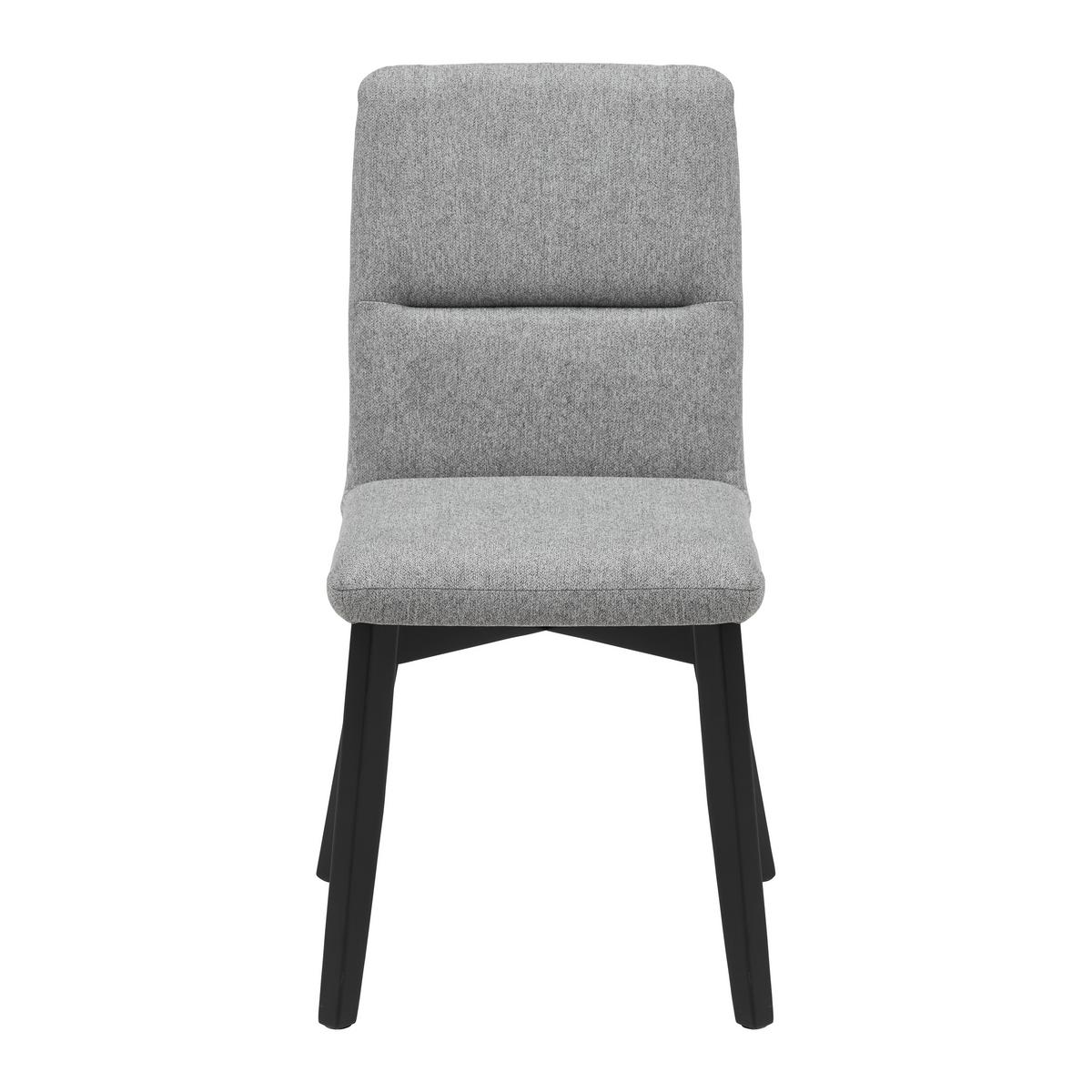 ŽIDLE CANON - šedá/černá, Konvenční, dřevo/textil (49/88/61cm) - Based