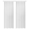 Schlaufenvorhang Fersken 2er Set - Weiß, Basics, Textil (130/245cm)
