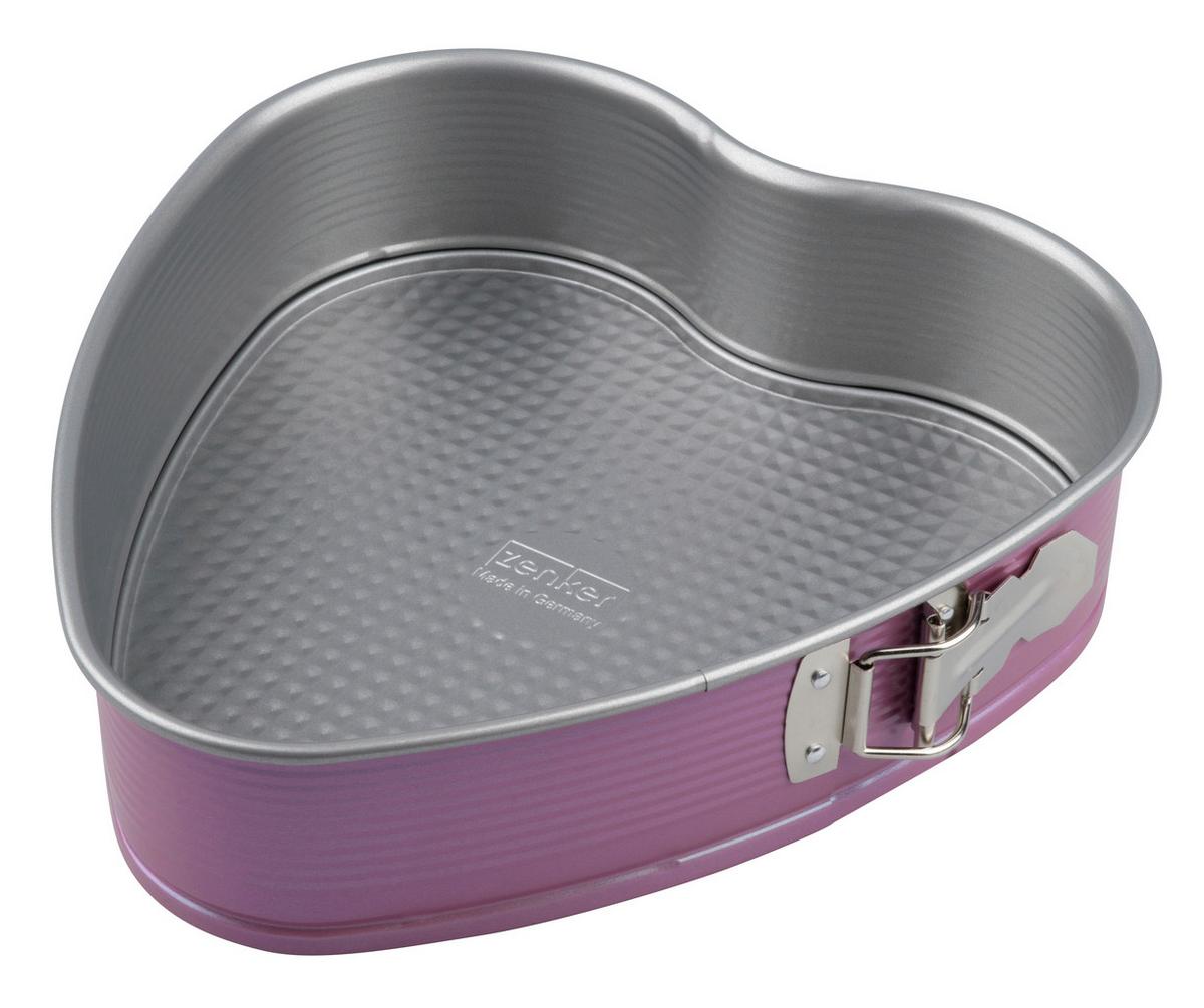 Backform Alisa - Hellrosa, Basics, Metall (28/24cm) - Zenker